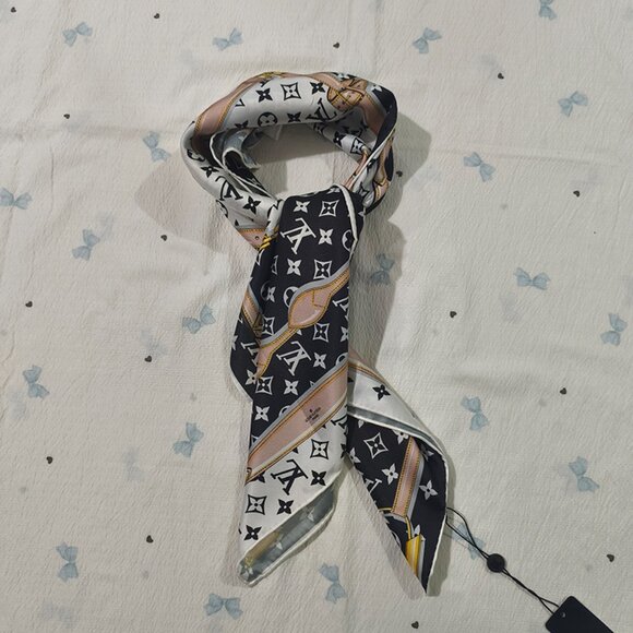 LV Classic Monogram Equestrian Scarf - Picture 1 of 5